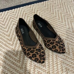 Mia Leopard Print Flats